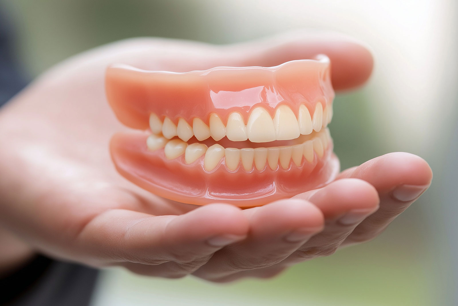 model of complete dentures