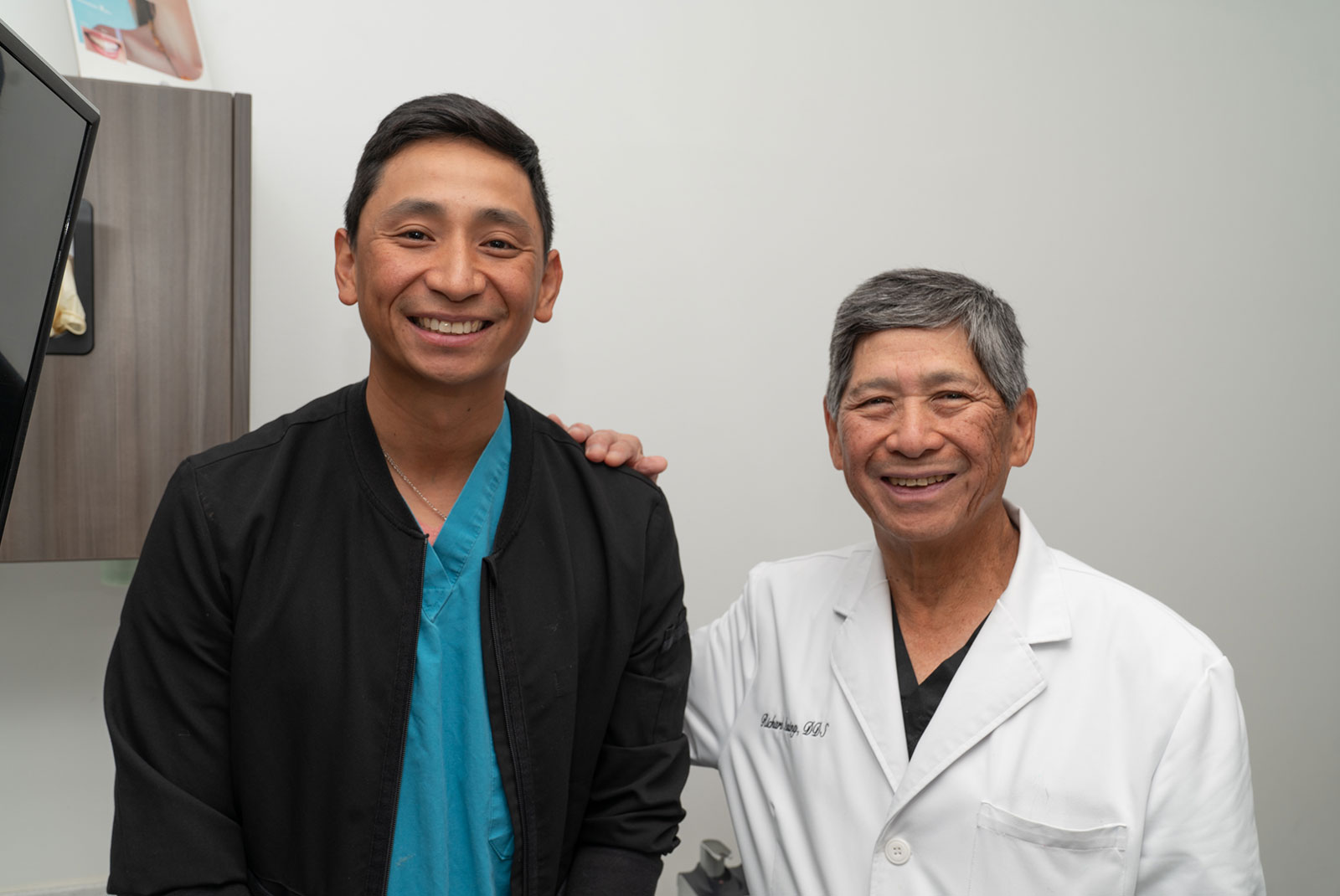 doctors smiling within the dental center